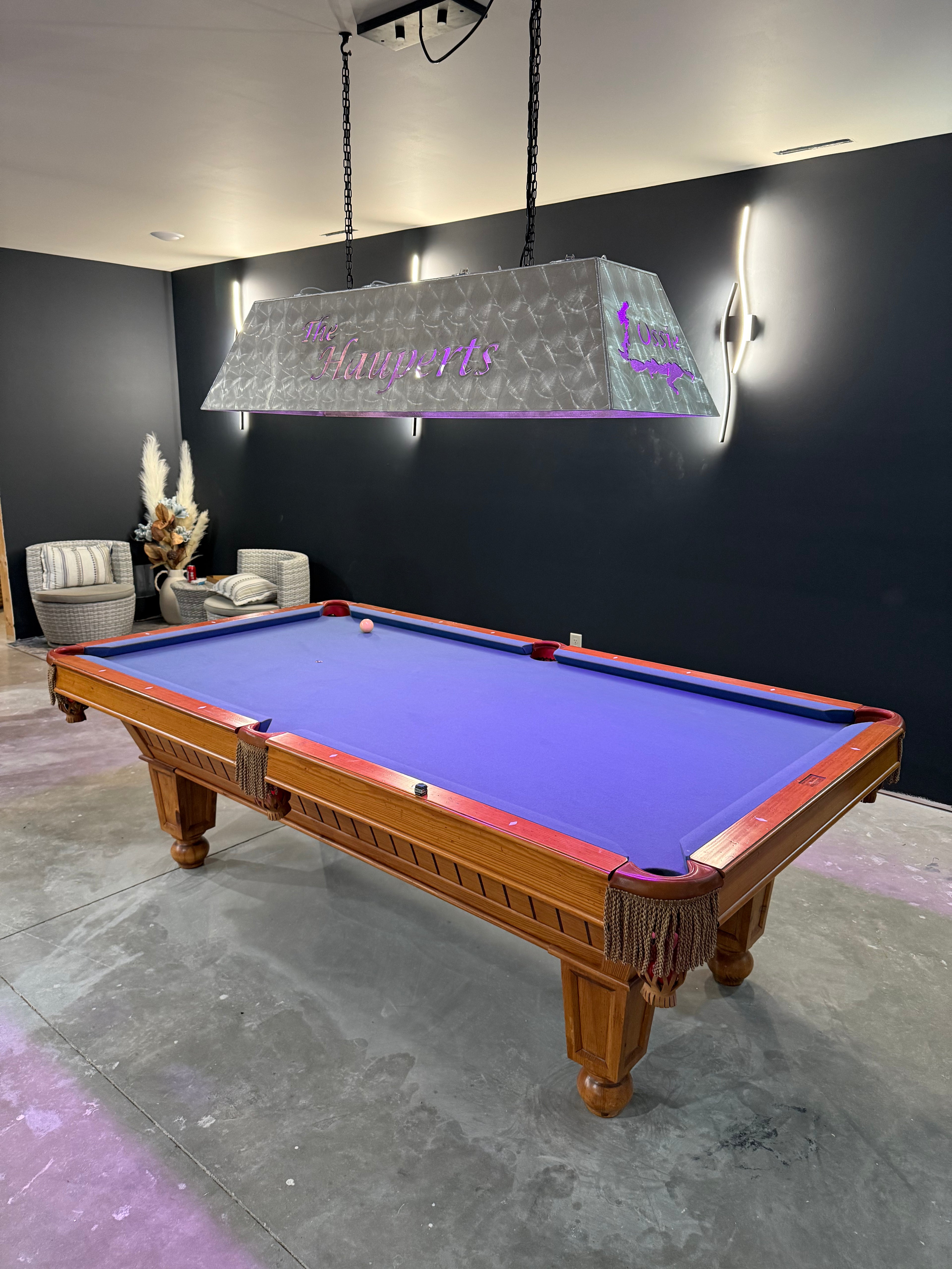 Custom Wifi Controlled Billiards Light
